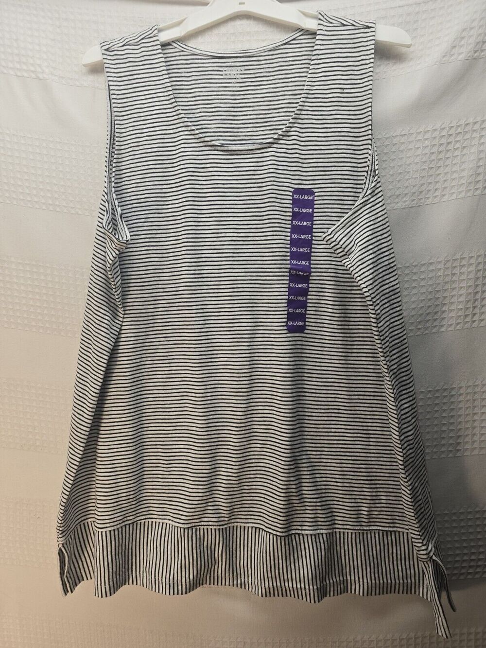 Lands' End Women's Soft Sleeveless Lightweight Split Hem Tank Top Sz XXL s16